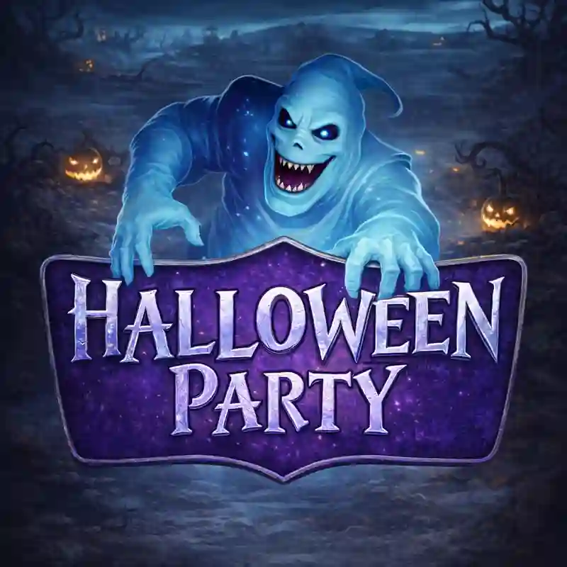 Halloween Party Casino Game Banner